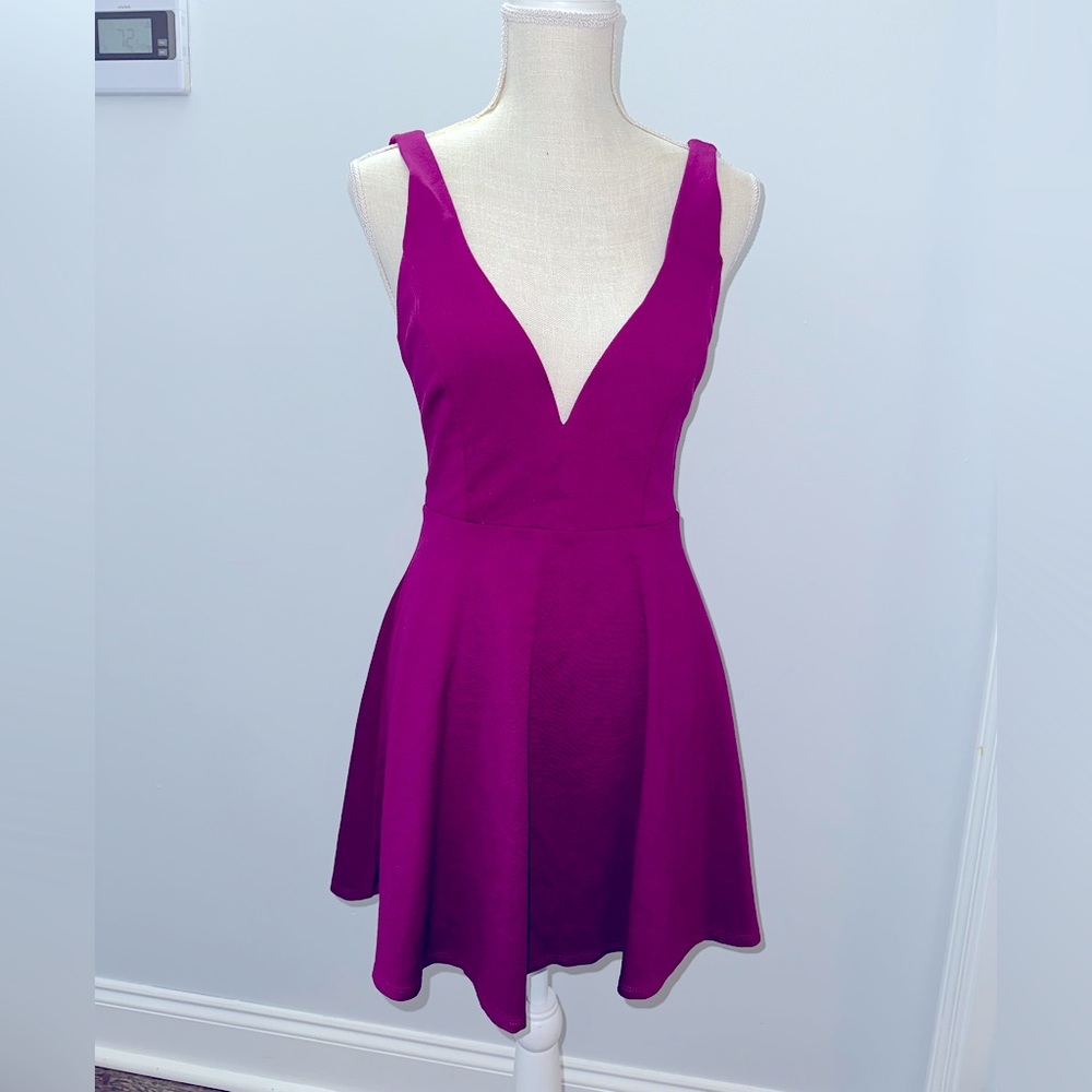 Lulus skater dress size M